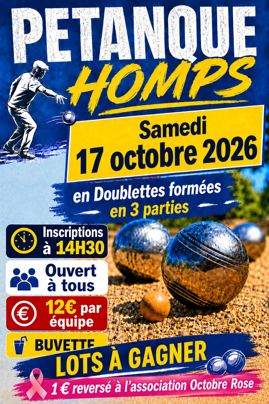 Concours de pétanque